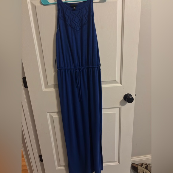 Elegant Blue Maxi Dress-Women’s size small-like new - Picture 1 of 9